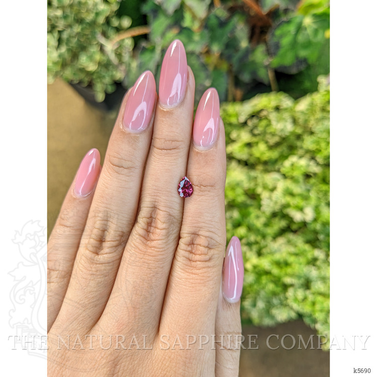 0.75 Ct. Almandine Garnet from Ceylon (Sri Lanka)