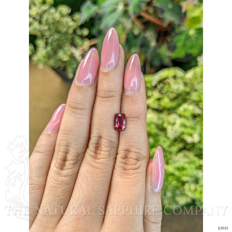 1.77 Ct. Almandine Garnet from Ceylon (Sri Lanka)