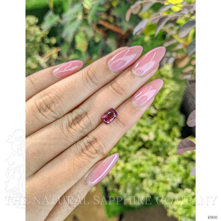 1.77 Ct. Almandine Garnet from Ceylon (Sri Lanka)