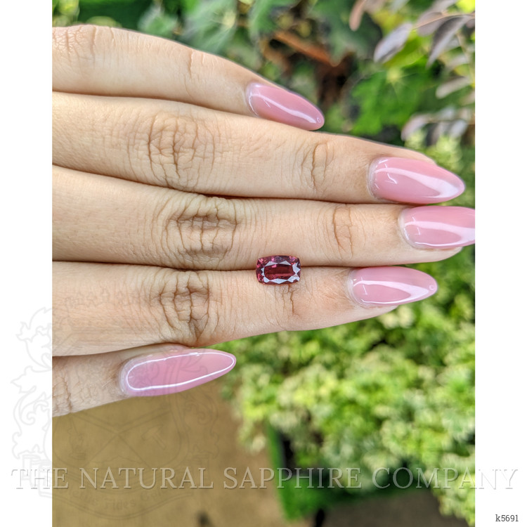 1.77 Ct. Almandine Garnet from Ceylon (Sri Lanka)