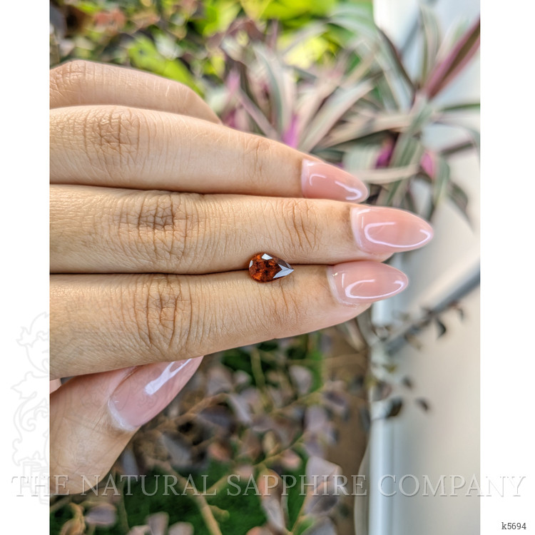 1.18 Ct. Hessonite Garnet from Ceylon (Sri Lanka)