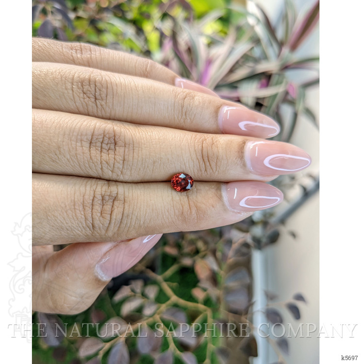 0.70 Ct. Garnet from Ceylon (Sri Lanka)