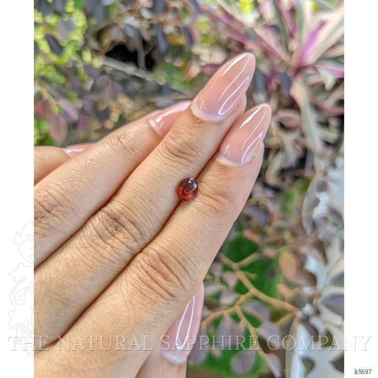 0.70 Ct. Garnet from Ceylon (Sri Lanka)