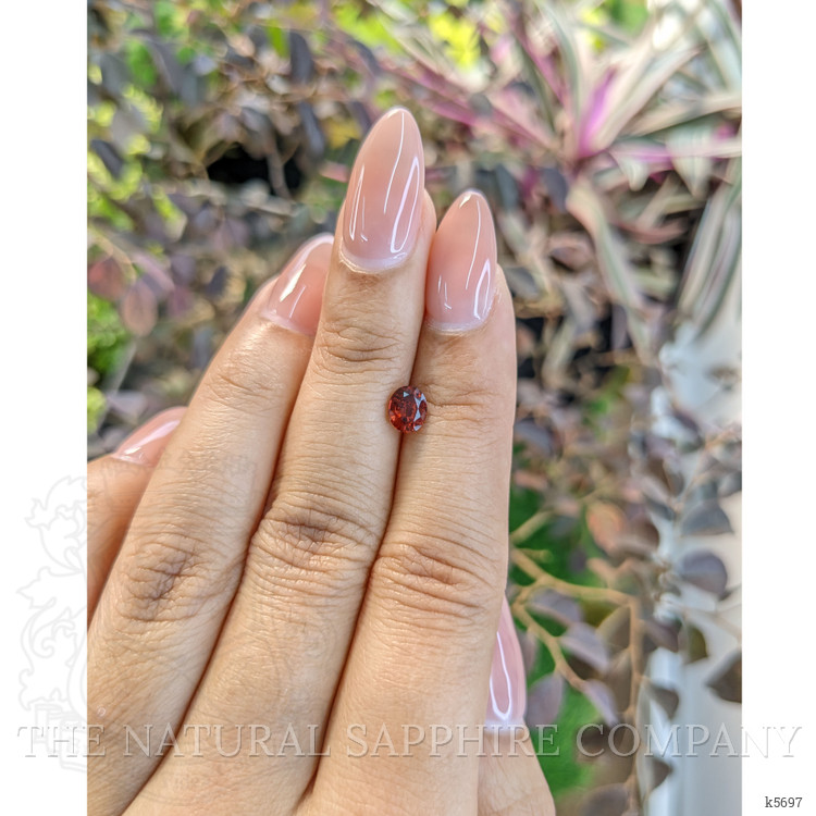 0.70 Ct. Garnet from Ceylon (Sri Lanka)