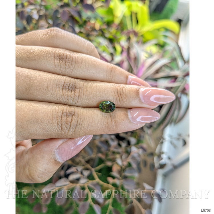 1.86 Ct. Zircon from Ceylon (Sri Lanka)