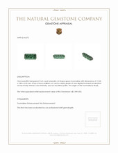2.65 Ct. Tourmaline from Brazil Appraisal
