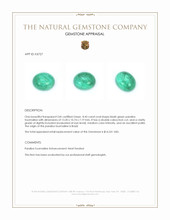 8.43 Ct. Cabochon Paraiba Tourmaline from Brazil Appraisal