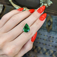 7.32 Ct. Tsavorite Garnet from Tanzania Life Style