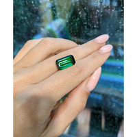 6.22 Ct. Tsavorite Garnet from Tanzania Life Style