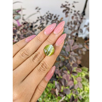 16.92 Ct. Cabochon Chrysoberyl from Ceylon (Sri Lanka) Life Style