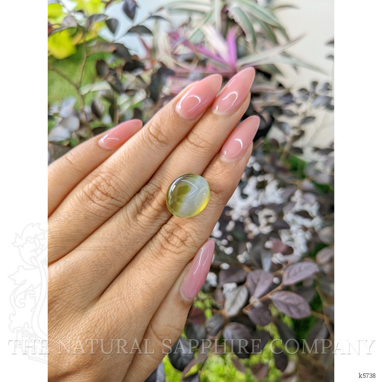 19.10 Ct. Cabochon Chrysoberyl from Ceylon (Sri Lanka)