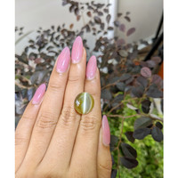 19.10 Ct. Cabochon Chrysoberyl from Ceylon (Sri Lanka) Life Style
