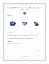 1.53 Ct. Spinel from Tanzania Appraisal