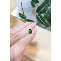 1.00 Ct. Tsavorite Garnet from Madagascar Life Style