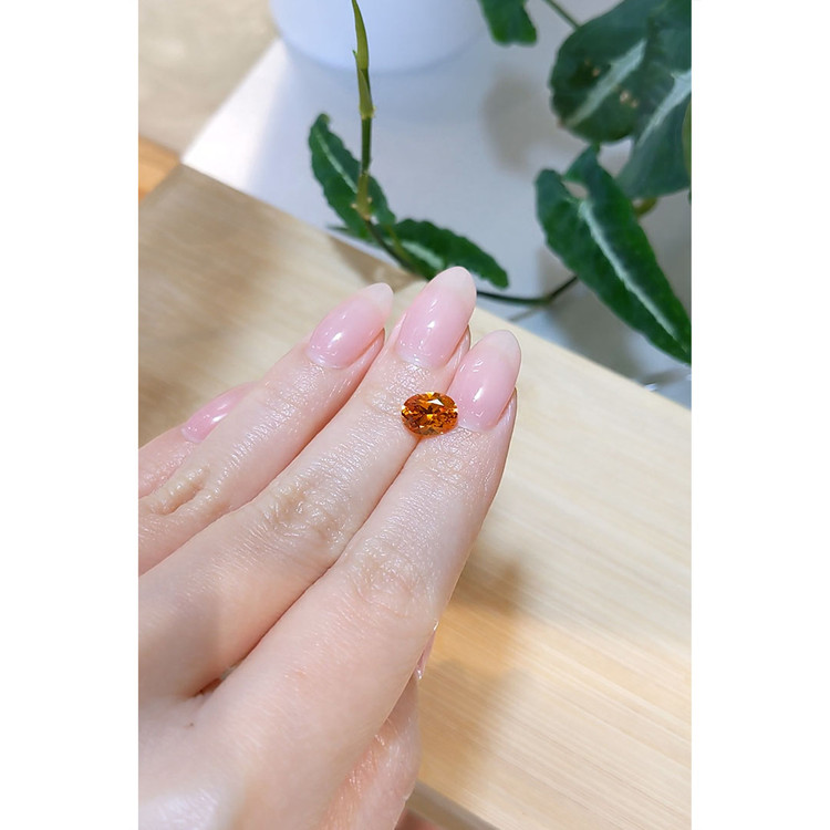 2.15 Ct. Spessartite Garnet from Madagascar