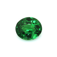 1.54 Ct. Tsavorite Garnet from Tanzania Video