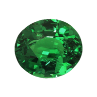 1.54 Ct. Tsavorite Garnet from Tanzania Video