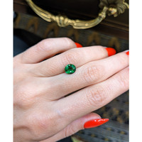 1.54 Ct. Tsavorite Garnet from Tanzania Life Style