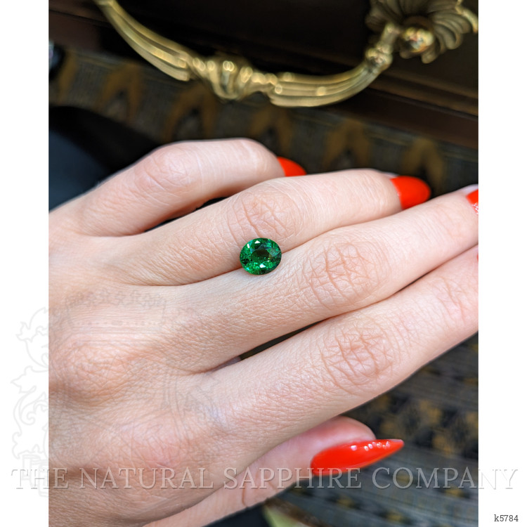 1.54 Ct. Tsavorite Garnet from Tanzania