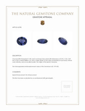 1.80 Ct. Spinel from Tanzania Appraisal