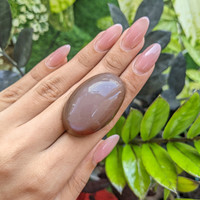 143.33 Ct. Cabochon Moonstone from Ceylon (Sri Lanka) Life Style