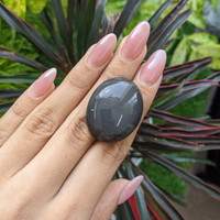 73.71 Ct. Cabochon Moonstone from Ceylon (Sri Lanka) Life Style