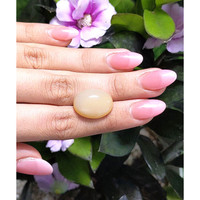 14.18 Ct. Cabochon Moonstone from Ceylon (Sri Lanka) Life Style