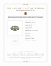 8.82 Ct. Grey Cabochon Moonstone from Ceylon (Sri Lanka) Scan Report