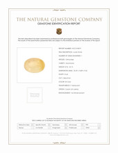 34.15 Ct. Moonstone from Ceylon (Sri Lanka) Scan Report