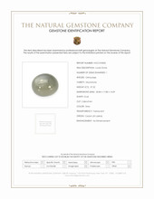 37.32 Ct. Cabochon Moonstone from Ceylon (Sri Lanka) Scan Report
