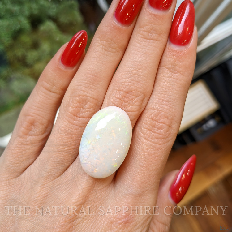 16.47 Ct. Cabochon White Opal from Australia