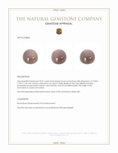 29.01 Ct. Cabochon Moonstone from Ceylon (Sri Lanka) Appraisal