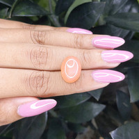 10.13 Ct. Cabochon Moonstone from Ceylon (Sri Lanka) Life Style