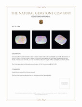 8.86 Ct. Crystal/Jelly Opal from Australia Appraisal