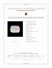 8.86 Ct. Crystal/Jelly Opal from Australia Scan Report