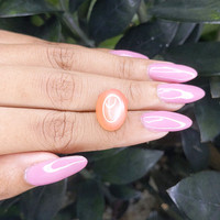 10.19 Ct. Cabochon Moonstone from Ceylon (Sri Lanka) Life Style