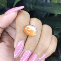 10.57 Ct. Cabochon Moonstone from Ceylon (Sri Lanka) Life Style