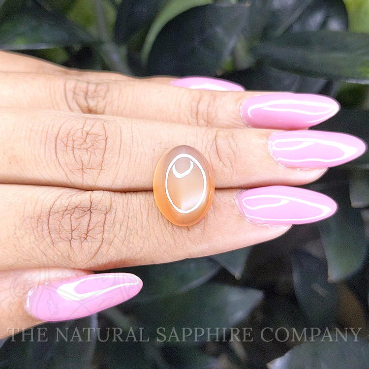 10.57 Ct. Cabochon Moonstone from Ceylon (Sri Lanka)