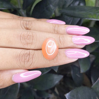 14.07 Ct. Cabochon Moonstone from Ceylon (Sri Lanka) Life Style