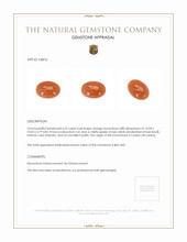 6.25 Ct. Cabochon Moonstone from Ceylon (Sri Lanka) Appraisal