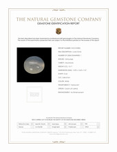 10.17 Ct. Cabochon Moonstone from Ceylon (Sri Lanka) Scan Report