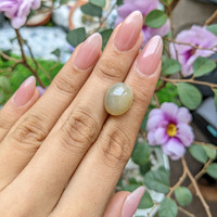 11.67 Ct. Cabochon Moonstone from Ceylon (Sri Lanka) Life Style