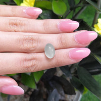 6.36 Ct. Cabochon Moonstone from Ceylon (Sri Lanka) Life Style