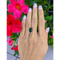 4.02 Ct. Tsavorite Garnet from East Africa Life Style
