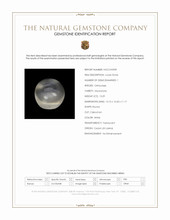13.29 Ct. Cabochon Moonstone from Ceylon (Sri Lanka) Scan Report