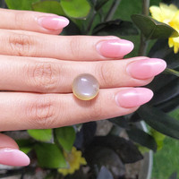 10.91 Ct. Cabochon Moonstone from Ceylon (Sri Lanka) Life Style