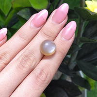 10.91 Ct. Cabochon Moonstone from Ceylon (Sri Lanka) Life Style