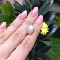 9.28 Ct. Cabochon Moonstone from Ceylon (Sri Lanka) Life Style