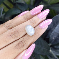 9.28 Ct. Cabochon Moonstone from Ceylon (Sri Lanka) Life Style