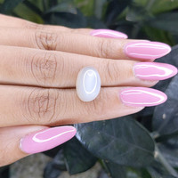 9.28 Ct. Cabochon Moonstone from Ceylon (Sri Lanka) Life Style